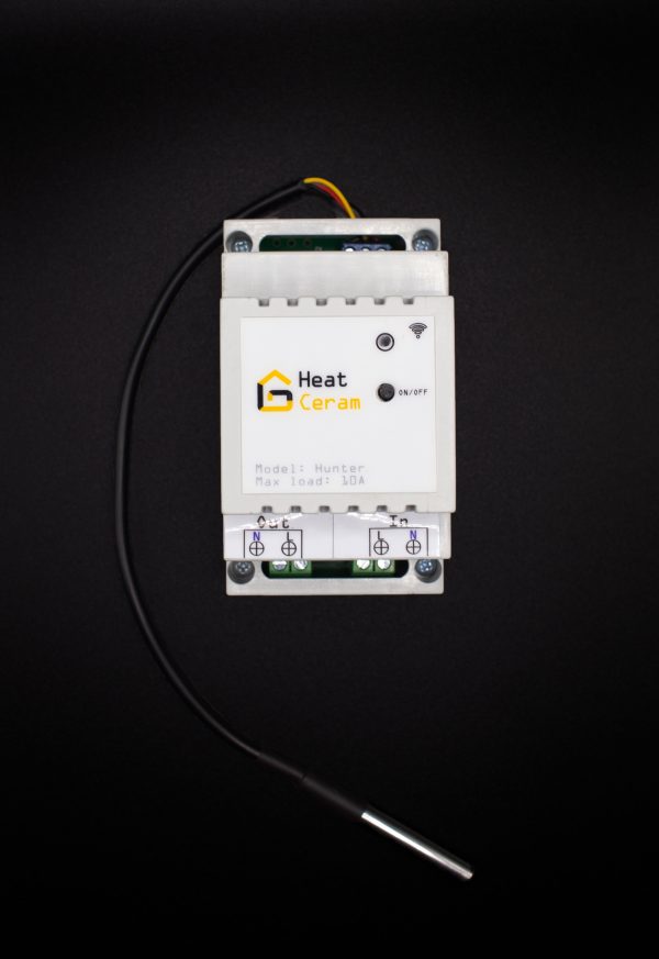 Терморегулятор для теплої підлоги на DIN-рейку Heat Ceram Hunter